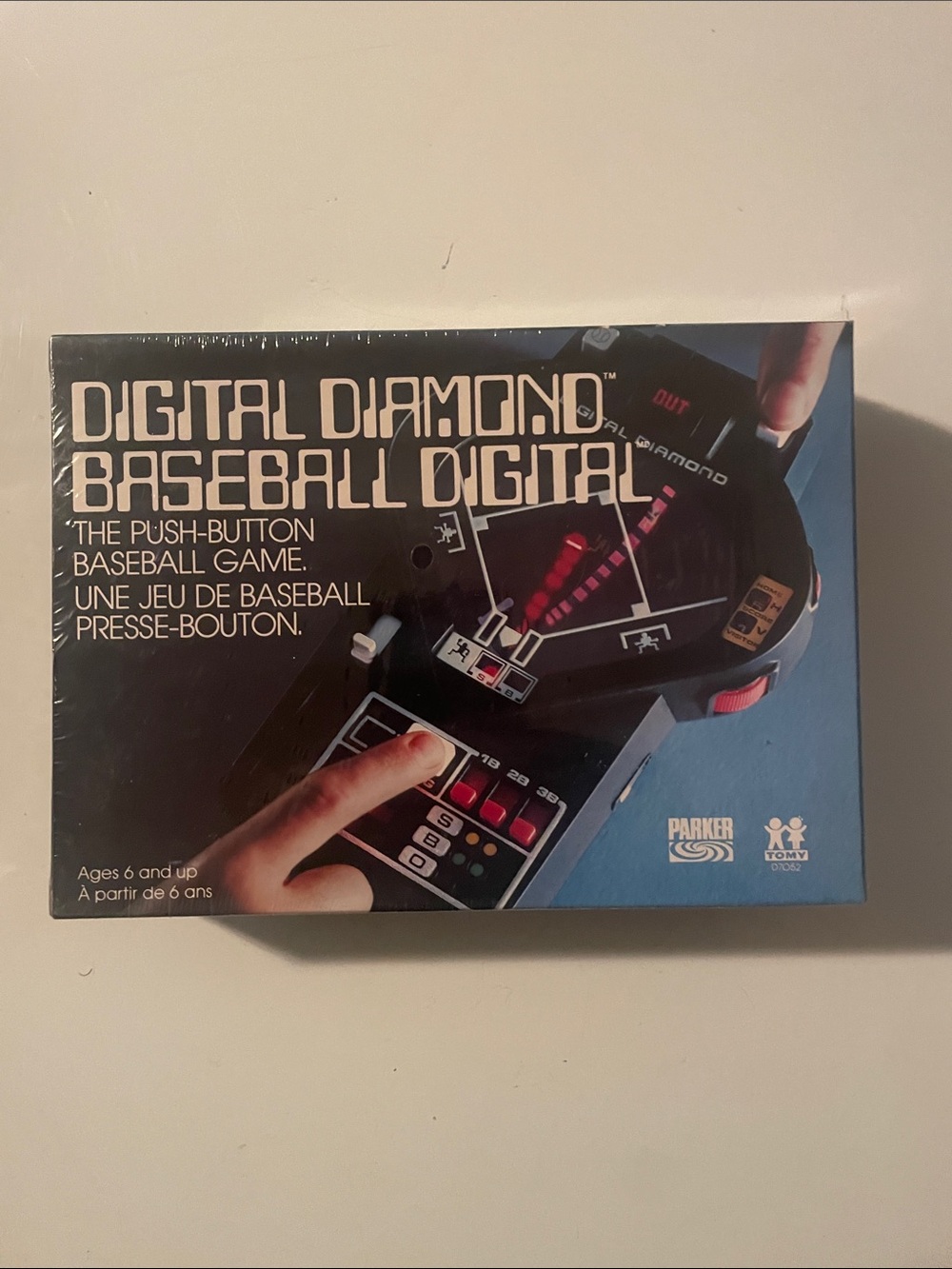 Brand-New Parker Digital Diamond Baseball Handheld Game - Black & Blue